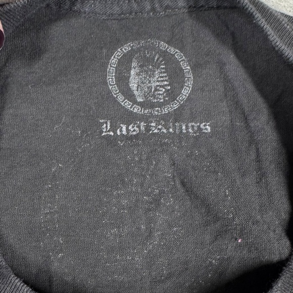 Last Kings T Shirt Mens Large Black Graphic Tee Egyptian Scarab Hip Hop Streetwe - Picture 3 of 8